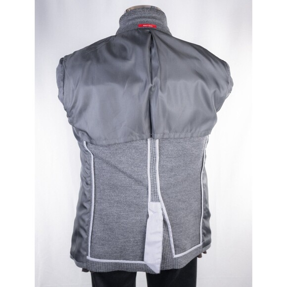 RED Saks Fifth Avenue Sport Coat Mens M (40) Trim Fit Wool Blend 2-Button Jacket - Picture 13 of 14